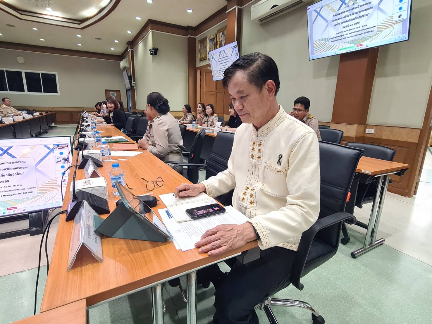 title - ผู้ตรวจราชการ ส.ป.ก. เข้าร่วมประชุมตรวจติดตามการดำเนินงานตามแผนการตรวจราชการของผู้ตรวจราชการกระทรวงเกษตรและสหกรณ์ ประจำปีงบประมาณ พ.ศ. 2569 รอบที่ 2 เขตตรวจราชการที่ 15 จังหวัดแม่ฮ่องสอน
